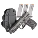 SMITH & WESSON M2.0 10mm 4.6" 15rd TAC PAC (4 Mags / Holster) - Black - Smith & Wesson