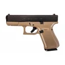 GLOCK G19 G5 9mm 4" 15rd Pistol w/ Front Serrations - FDE / Black - Glock