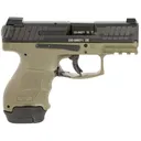 HK VP9SK Subcompact 9mm 3.39" Green 15rd/12rd Semi-Auto Pistol - Green / Black - Heckler & Koch