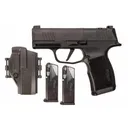 SIG SAUER P365X TACPAC 9mm 3.1" 12rd w/ XRAY3 Night Sights - Black - Sig Sauer