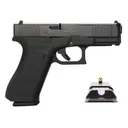 GLOCK G45 G5 9mm 4.02" 17rd Semi-Auto Pistol w/ AmeriGlo Green Tritium Front Sight - Black - Glock