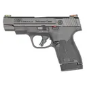 SMITH & WESSON PCA(R) M&P 9 Shield Plus 9mm 4" 13rd Pistol w/ Fiber Optic Sights - Black - Smith & Wesson