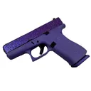 GLOCK G43x Glittergunz 9mm 3.41" 10rd Pistol | Armed Women of America Purple - Glock
