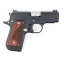 KIMBER Micro 9 RTC 9mm 3.15" 7rd Pistol | KimPro II Black w/ Rosewood Grips - Kimber