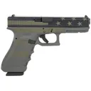 GLOCK G22 G3 40SW 4.49" 15 Pistol - Grey Operator Flag Cerakote - Glock