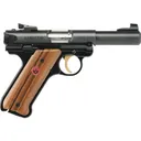RUGER Mark IV 22 LR 4" 10rd - Black / Walnut - Ruger