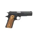 TISAS (SDS Imports) The Volunteer 45ACP 5" 7+1 Pistol - Engraved Black w/ Turkish Wood Grips - Sds Imports