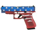 GLOCK G48 MOS 9mm 4.17" 10rd Optic Ready Pistol | Red, White & Blue Flag - Glock