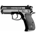 CZ-USA 75D Compact 9mm 3.9" Blk w/Rail 14rd Decocker Only - Cz-Usa