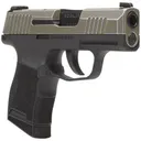 SIG SAUER P365 9mm 3.1" 10rd Pistol w/ XRAY3 Night Sights - Black / OD Green Distressed Slide - Sig Sauer