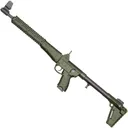 KELTEC Sub-2000 40 SW 16.1" 13rd Semi-Auto Rifle - Glock 23 Mag - OD Green - Keltec