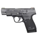 SMITH & WESSON PC 9 Shield M2.0 9mm 4" 8rd Pistol w/ Fiber Optic Sights - Black - Smith & Wesson