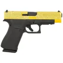 GLOCK G48 MOS Slim 9mm 4.17" 10rd Black GMB/Gold Glitter - Glock