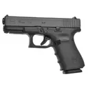 GLOCK G19 Gen4 9mm 4" 15rd - Black w/ Fixed Sights - Glock
