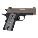TAURUS 1911 Officer 45ACP 3.5" Cerakote Sand 6rd VZ Grips - Taurus