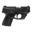 SAVAGE ARMS Stance MC9 3.2" 3 Dot 8+1 BLK Manual Safety w/ Viridian E-Series Red Laser - Savage