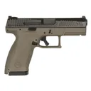 CZ-USA P-10 C 9mm FDE NS 15rd Reversible Mag Catch - Cz-Usa