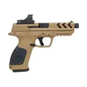 EAA Girsan MC28SA-TV BX 9mm 4.5" 15rd Pistol w/ Red Dot & Threaded Barrel - FDE - Girsan