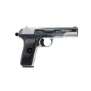 ZASTAVA M57A 7.62x25 Tokarev 4.5" 9rd - Nickel/Chrome - Zastava Arms
