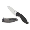 SPYDERCO Drunken Carbon Fiber/Titanium Plain Edge - Spyderco