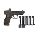 TAURUS TX22 T.O.R.O. 22LR 4.6" TB w/ 2x22rd + 3x16rd + Viridian RFX11 Green Dot - Black - Taurus