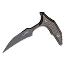 MICROTECH KNIVES Bastinelli Creations BEE Push Dagger 2.5" Warncliffe Blades - Black CF Handles - Microtech