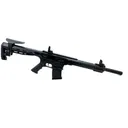 EMPEROR FIREARMS Major-12 12 Gauge 3" 18.5" 5rd Mag Fed Semi-Auto Shotgun | Black - Emperor Arms