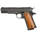 ROCK ISLAND M1911-A1 GI 45 ACP 5" 8rd Pistol - MA Compliant - Black w/ Wood Grips - Rock Island Armory
