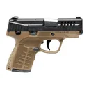 SAVAGE ARMS Stance MC9 3.2" 3 Dot 8+1 FDE Manual Safety - Savage