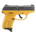 RUGER LC9S YelLow Frame/Grip 9mm 3.12" Blued 7rd - Ruger