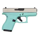 GLOCK G42 380ACP Robin Egg Blue Satin Alum - Glock