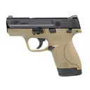 SMITH & WESSON M&P9 Shield 3.1" Black/FDE 8rd Thumb Safety - Smith & Wesson