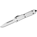 MICROTECH KNIVES Ultratech AUTO OTF 3.46" Drop Point Blade | White Aluminum Handles - Microtech