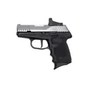 SCCY INDUSTRIES DVG1-TT 9mm 3.1" 10rd Pistol w/ Crimson Trace Red Dot - Stainless / Black - Sccy Industries