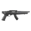 RUGER 22 Charger 22LR 10" 15rd Pistol w/ Threaded Barre + Bi-Podl | Black Synthetic - Ruger