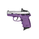 SCCY INDUSTRIES CPX1-TT w/RedDot DAO 9mm 3.1" 10rd SS/Prpl w/Safe - Sccy Industries