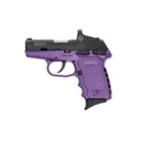 SCCY INDUSTRIES CPX1-CB w/RedDot DAO 9mm 3.1" 10rd Blk/Prpl w/Safe - Sccy Industries