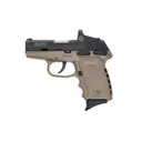 SCCY INDUSTRIES CPX1-CB DAO 9mm 3.1" 10rd w/ Safety & Crimson Trace Red Dot - BLK/FDE - Sccy Industries