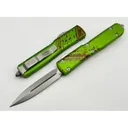 MICROTECH KNIFE Ultratech Double Edge 3.35" Zombie Tech Stonewash Standard - Microtech