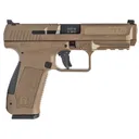 CANIK TP9SA Mod.2 FDE 9mm 4.46" w/Warren 18rd - CANIK