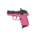 SCCY INDUSTRIES CPX-2 9mm 3.1" 10rd Pistol w/ Crimson Trace Red Dot - Black / Pink - Sccy Industries