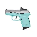 SCCY INDUSTRIES CPX2-TT w/Red Dot DAO 9mm 3.1" 10rd SS/Blue - SCCY