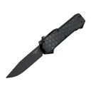 HOGUE Compound 3.5" OTF Auto Clip Point G10 Solid Black - Hogue