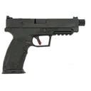 TISAS PX-9 Tactical Gen 3 9mm 5.1" 10rd Optic Ready Pistol w/ Threaded Barrel | Black - Tisas
