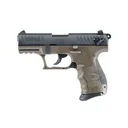 WALTHER ARMS P22 22LR 3.42" Threaded Barrel Flat Dark Earth - Walther Arms
