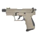 WALTHER ARMS P22QD 22 LR 3.42" 10rd FDE TB w/Adapter - Walther Arms