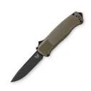 BENCHMADE Shootout Aut OTF Drop Pt Blk DLC Ranger Grn - Benchmade