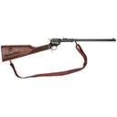 HERITAGE MANUFACTURING Rough Rider Rancher 22 LR 16.1" 6rd Revolver Rifle - Black / Come and Take It - Heritage Arms