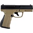 FMK 9C1 9mm 4" 14rd Pistol - Dark Earth Grip / Black - FMK Firearms