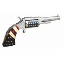 NAA Sheriff Independence Day 2022 22 WMR 2.5" 5rd Revolver - Stainless / American Flag - North American Arms
